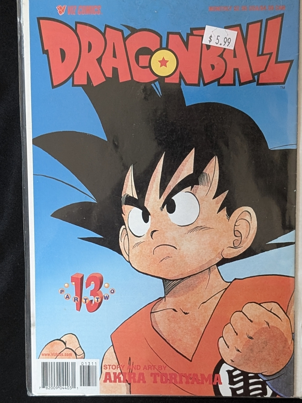 Dragon Ball Part 13 (Viz Comics, Akira Toriyama) – Vintage Manga Comic Book
